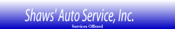 Services Offered